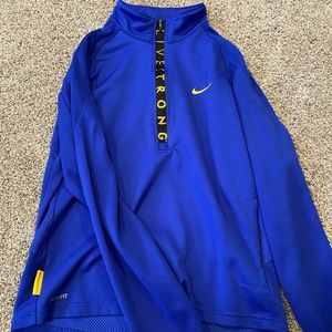 Blue Live Strong Nike Jacket